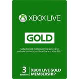 Xbox Live Subscription Card -- 3 Months (Xbox One)